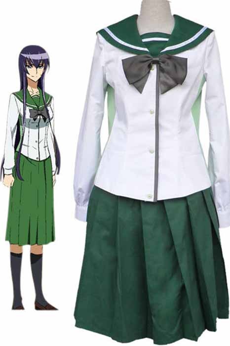 anime Costumes|High School of The Dead|Maschio|Female